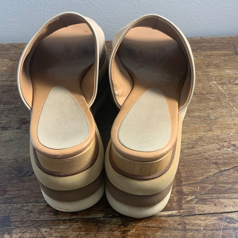 Paloma Barcel Platform Wedge Slides Size 40 - image 5
